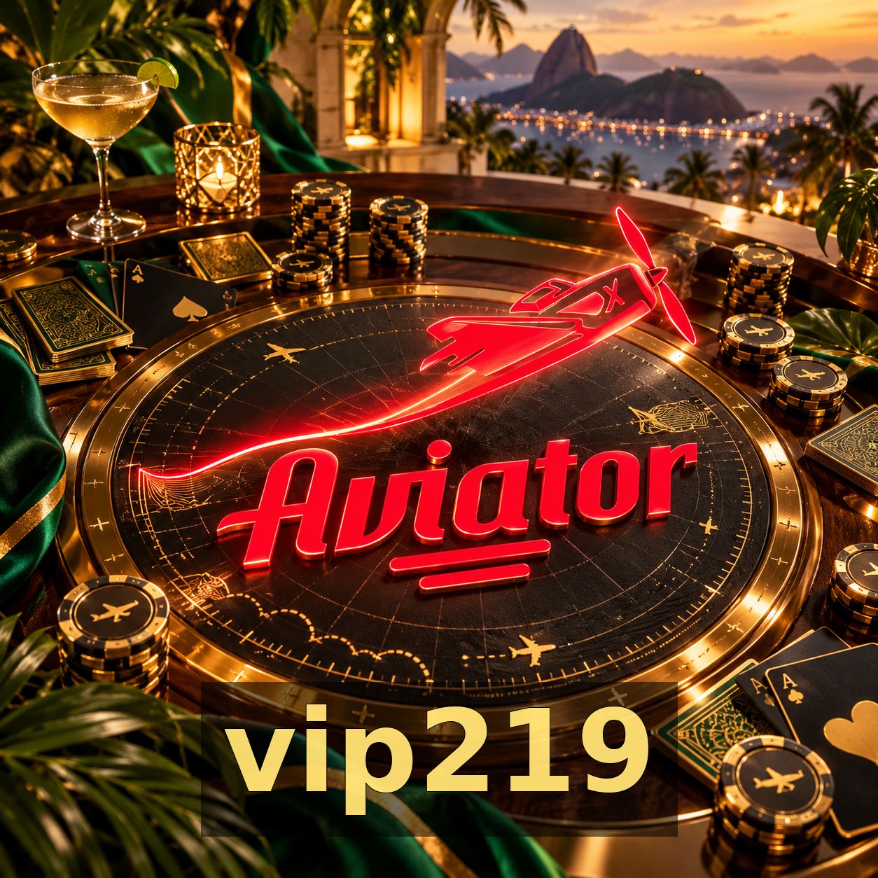 Interface do usuário do site vip219 avaliada